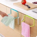 Multipurpose Kitchen Towel and Duster Holder - White