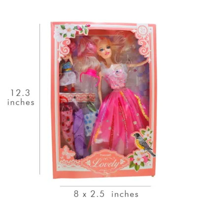 New Fashion Lovely Princess Doll Gift Pack with Ultimate Dressup
