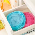 New Stylish Net Laundry Basket - Multicolor