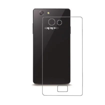 Oppo A-57 Transparent Jelly Back Cover - Cover