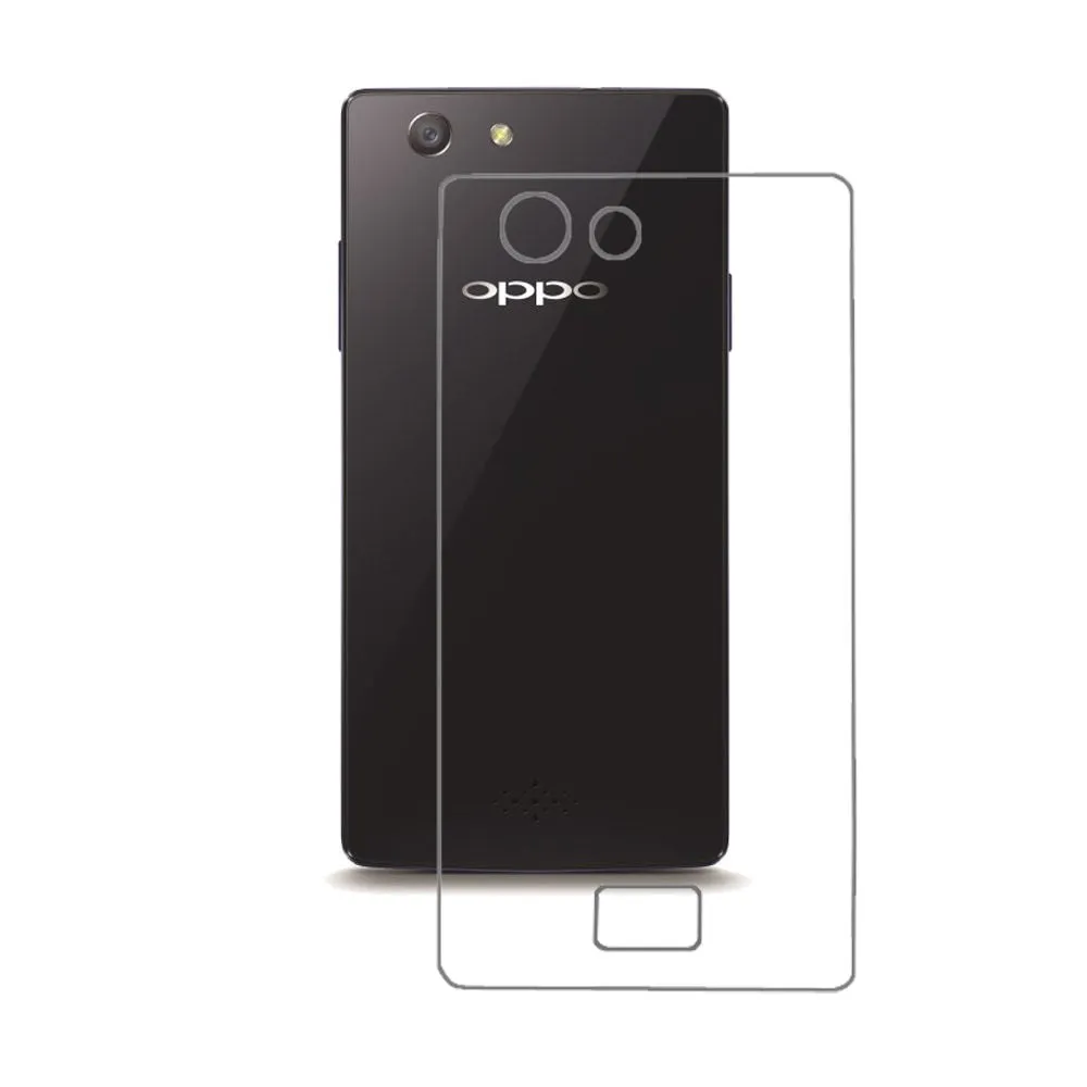 Oppo A-57 Transparent Jelly Back Cover - Cover