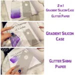 Oppo A83 Case Gradient Dreamy Stars Shine Jelly Fancy Back Cover 3820-30