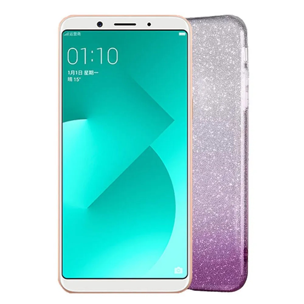 Oppo A83 Case Gradient Dreamy Stars Shine Jelly Fancy Back Cover 3820-30