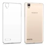 Oppo F-1 Plus Transparent Jelly Back Cover - Cover