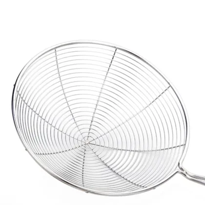 Overfeel 7.5" Stainless Steel Fine Mesh Net Strainer Ladle