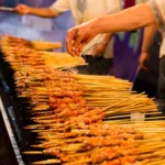 Pack of 100 - BBQ Bamboo Sticks - Brown