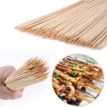 Pack of 100 - BBQ Bamboo Sticks - Brown