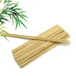 Pack of 100 - BBQ Bamboo Sticks - Brown
