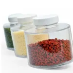 Pack of 12 Spice Tower Carousel Containers for Kitchen Spices - 12 Bottle Stackable Spice Rack Carousel, Spice Tower, Space Saving Kitchen Spice Jars, Herbs, Condiments, Spices Seasoning Box Jars with Lids
