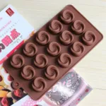 Pack of 2 Silicone Chocolate Moulds - Mixed Shapes
