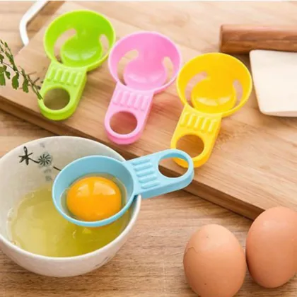 Pack of 3 - Egg Separator Egg White Yolk Filter Separator