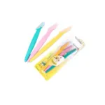 Pack of 3 - Eye Brow Razor - Multicolor