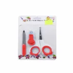 Pack of 3 - Nail Care Set - RED