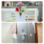 Pack of 3 - Silicone Sticky Wall Magic Plant Vases Container Decorations Leaves Body Accessories Outdoor Handmade Pots Soft Bottle Flowers
