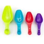 Pack of 4 - Double Sided Measuring Spoons & Scoops