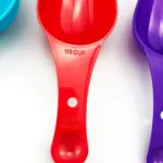 Pack of 4 - Double Sided Measuring Spoons & Scoops