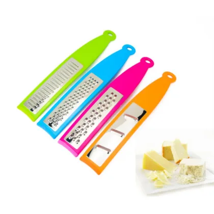 Pack of 4 Manual Hand Garlic Chopper & Grinder - Multi Color