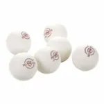Pack of 6 Shield Table Tennis Balls - Multicolour