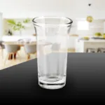 Pack of 6 Stylish ZamZam Glass for Hajj Aab e ZamZam / Kehva Glass Set / Kaveh Glassware / Sheesha Glass Set - Transparent