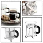Pack of 7 - 6 cups & 1 Plunger - 0.8 liter
