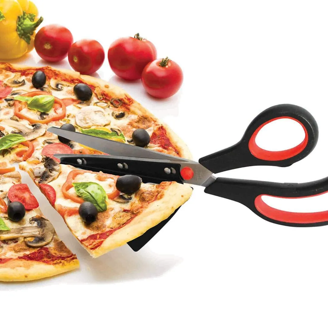 Pizza Scissor with Holder