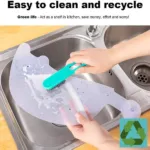 Plastic Kitchen Sink Stopper, Self-Standing Drain Catcher Drain Funnel