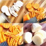 Potato Corrugated Manual Cutter for French Fries