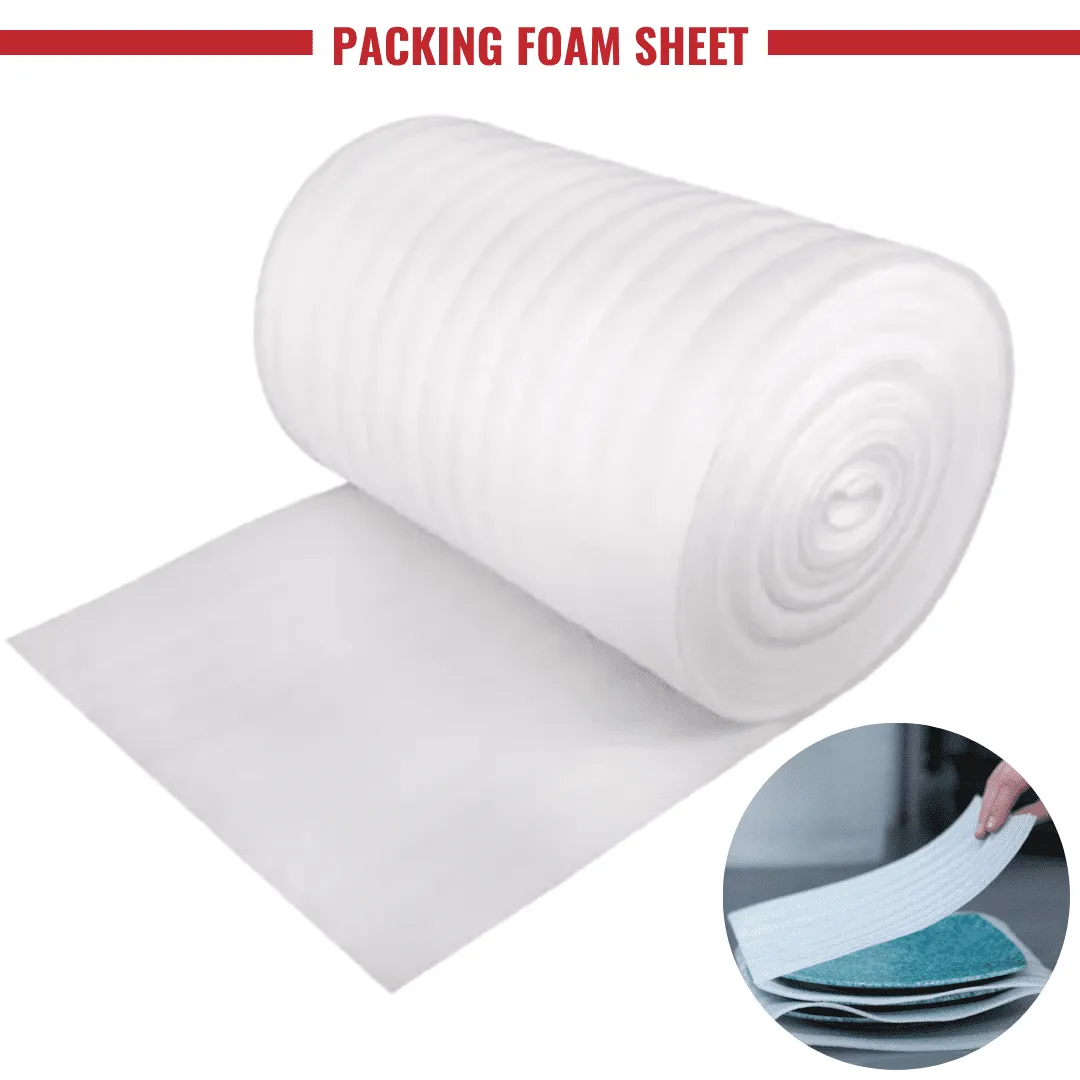 Premium Packing Foam Sheet Cushion | Foamic Roll for Packaging | Protective Foam Padding for Shipping and Storage