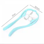 Pressure Point Therapy Neck Massage Tool Pressure Relieve Hand Roller Massage Neck Shoulder Dual Trigger Point Self Massager
