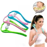 Pressure Point Therapy Neck Massage Tool Pressure Relieve Hand Roller Massage Neck Shoulder Dual Trigger Point Self Massager
