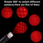 Romantic USB Light Car Room Multi Star Projector