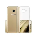 Samsung Galaxy C7 (2016) Transparent Jelly Back Cover - Cover