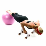 Set of 2 - Chest Push Up & Press Up Foam Stand - Black