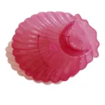 Shell Shaped Plastic Serving Dish - Multicolor