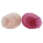 Shell Shaped Plastic Serving Dish - Multicolor