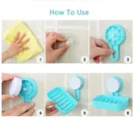 Single Layer Wall Hanging Soap Box Tray Dish