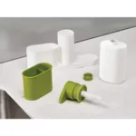 Soap Dispenser with Sink Storage Organiser Sink Tidy Sey Plus with 3 Compartments