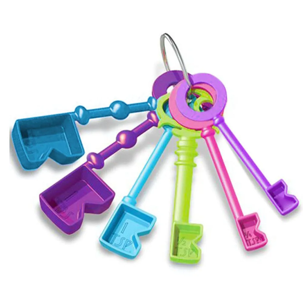 Special Measuring Spoons in Key Style Set