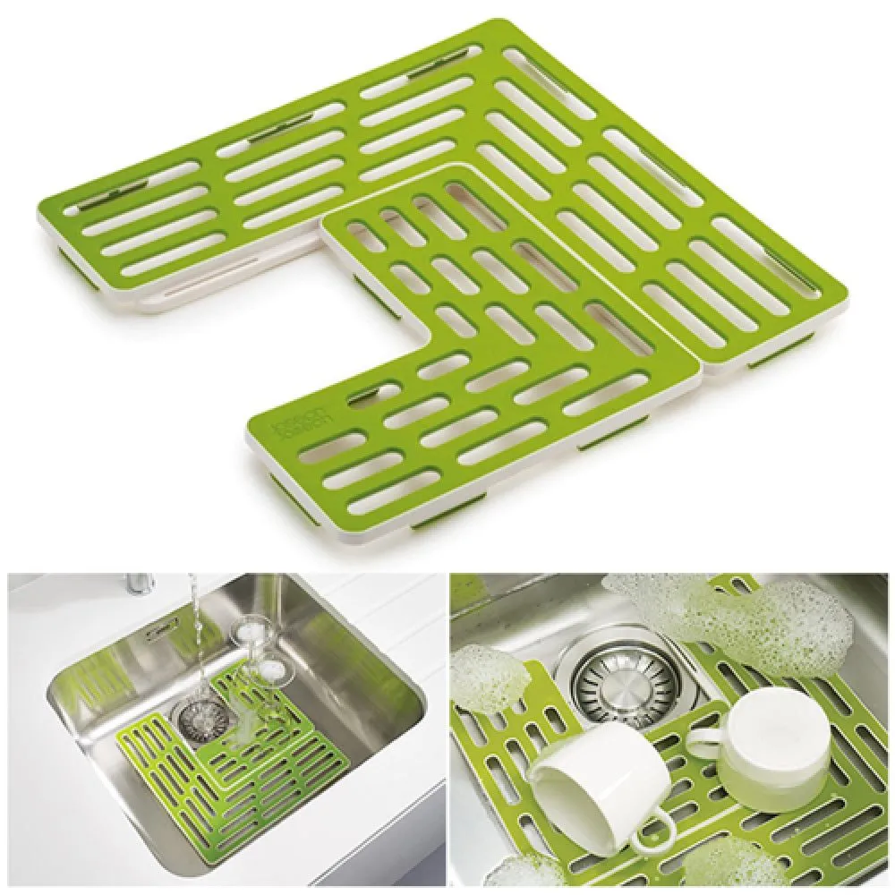 Square Sink Drain Shelf with Adjustable Style