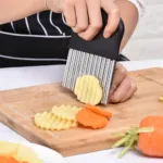 Stainless Steel Fries Vegetable Fruit Cutter - Multicolor