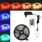 Stylish Colorful LED Light Strip with Remote Controller