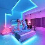 Stylish Colorful LED Light Strip with Remote Controller
