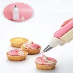 Two Colors Dual Action Cake Decorating Bottle with Nozzle