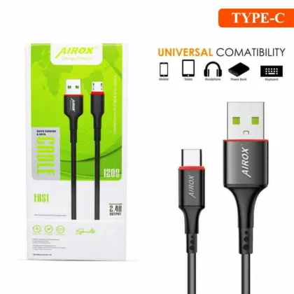 Type C USB Cable for Fast Charging 2.4A Output