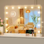USB-Powered 10-Bulbs Vanity Mirror Lights – 3 Color Modes (Cold, Natural, Warm White) for Makeup and Dressing Tables