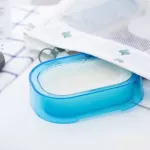Vate Colorful Draining Soap Box Suction Cup Candy Color Sucker Rack Soap Box Soap Holder-2445