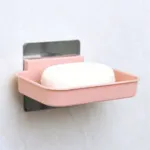 Wall-Mounted Hollow Smile Face Drainage Soap Dish