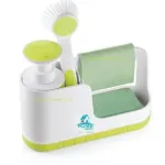Washroom & Kitchen Organizer with Liquid Dispenser Bottle