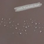 Waterproof Oilproof Anti Slip Dining Table Drawer Mat - Dark Brown