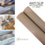 Waterproof Oilproof Anti Slip Dining Table Drawer Mat - Light Beige